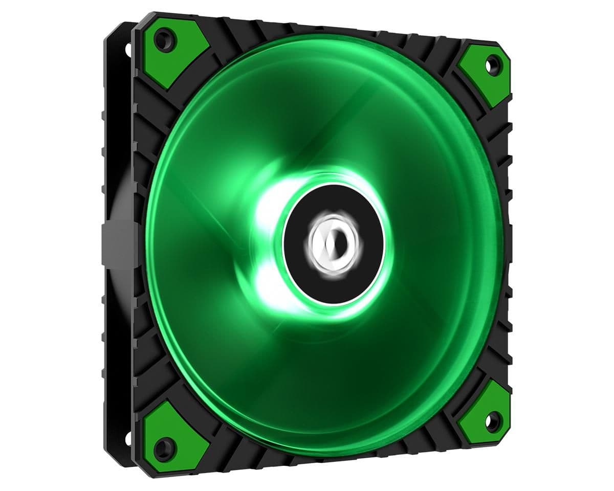 ID-COOLING WF-12025-XT-G 120mm Black PWM Green LED 71.2 CFM image