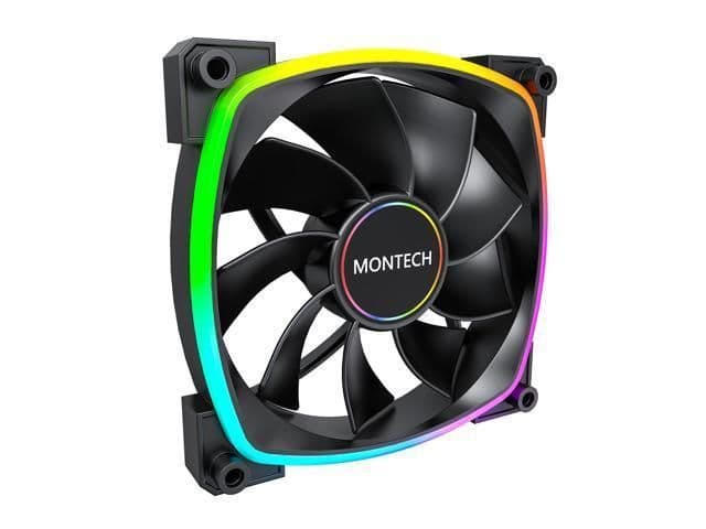Montech RX 140mm Black PWM ARGB image