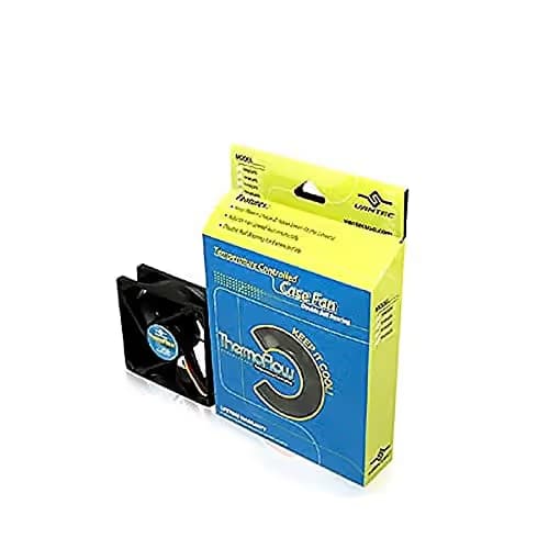 Vantec Thermoflow 80mm Black 41.6 CFM 1-Pack image
