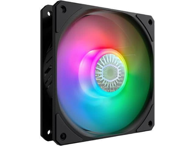 Cooler Master SickleFlow 120mm Black Addressable RGB PWM 62 CFM 1-Pack image
