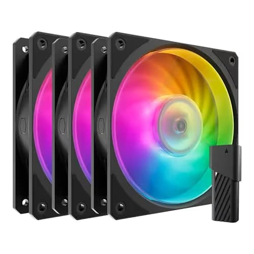 Cooler Master Mobius 120P 120mm Black PWM ARGB 3-Pack main image