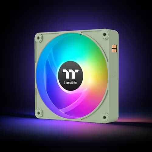 Thermaltake CT140 140mm Matcha Green PWM ARGB 3-Pack image