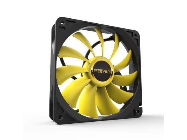 Reeven Coldwing 120mm Yellow / Black 43 CFM 1-Pack image