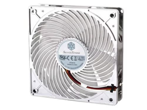 Silverstone Air Penetrator 120mm Clear White LED main image
