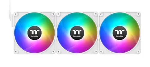Thermaltake CT140 EX Reverse 140mm White ARGB Sync PWM 94.95 CFM 3-Pack main image