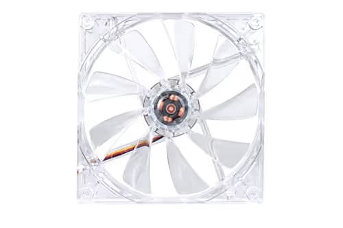 Thermaltake Pure 140mm Clear 67.02 CFM Red LED 1-Pack image