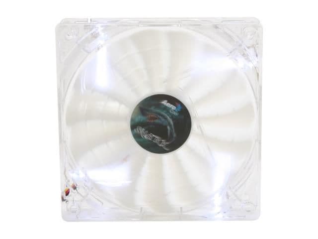 Aerocool Shark 120mm White 82.6 CFM White LED main image