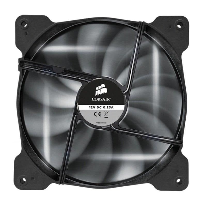 Corsair SP140 140mm Black / White White 49.49 CFM main image