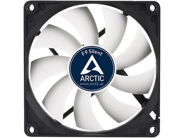 ARCTIC F 92mm White / Black Silent 21.2 CFM main image