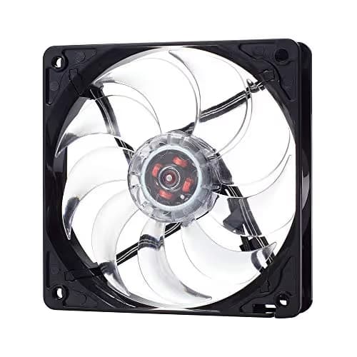 Fractal Design Silent LL 120mm Black Red 41.8 CFM image