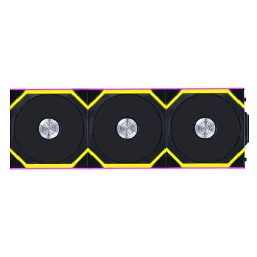 Lian Li UNI FAN SL Wireless Reverse Blade 120mm Black ARGB PWM 3-Pack image