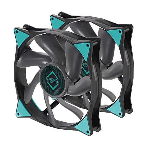 Iceberg Thermal IceGALE 140mm Black PWM 96 CFM 2-Pack image