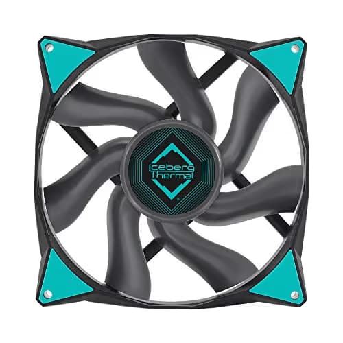 Iceberg Thermal IceGALE 140mm Black PWM 96 CFM 2-Pack image