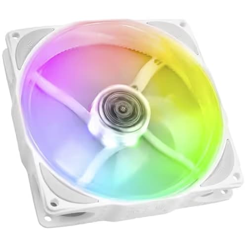 NoiseBlocker NB-ELOOP X 120mm White ARGB PWM 58.09 CFM 1-Pack image