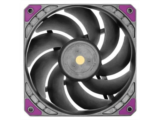 Super Flower MEGACOOL 140mm Black / Purple PWM 175.03 CFM 1-Pack image