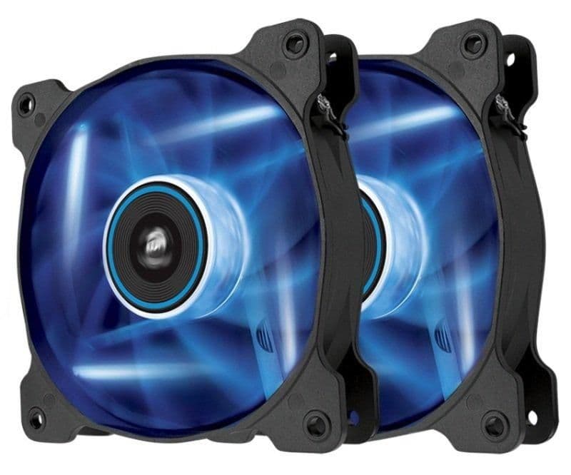 Corsair SP120 120mm Black / Blue Blue LED 2-Pack main image