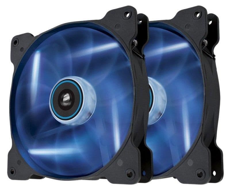 Corsair SP140 140mm Black/Blue 49.49 CFM Blue LED 2-Pack main image