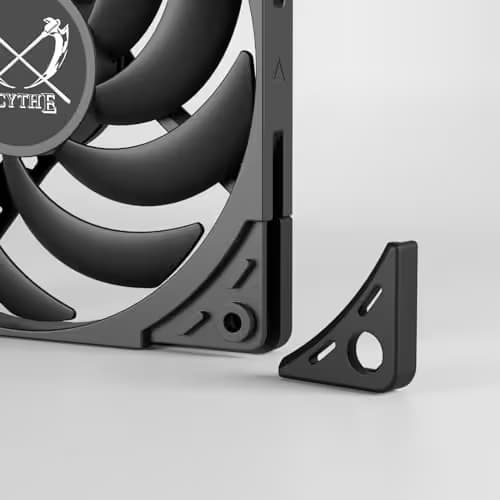 Scythe Wonder Tornado Slim 120mm Black PWM 34.31 CFM image