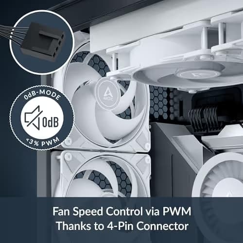 ARCTIC P14 Max 140mm White PWM image