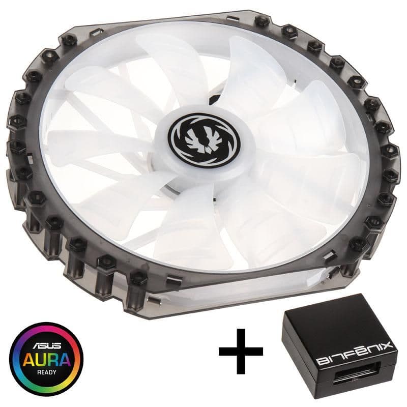 BitFenix Spectre Pro 230mm Black/White RGB image