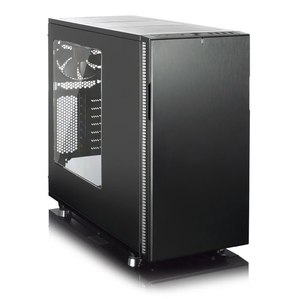 Fractal Design Define R5 Blackout Edition ATX Mid Tower Black Acrylic Side Panel main image