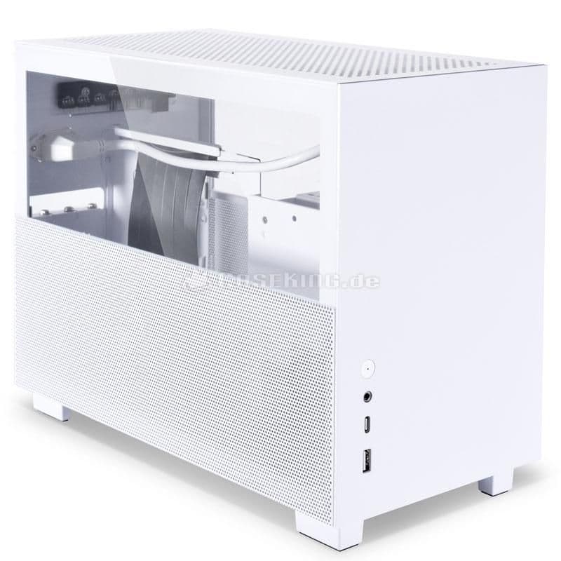 Lian Li Q58 Mini-ITX Desktop White Tempered Glass Side Panel (PCIe 4.0) main image