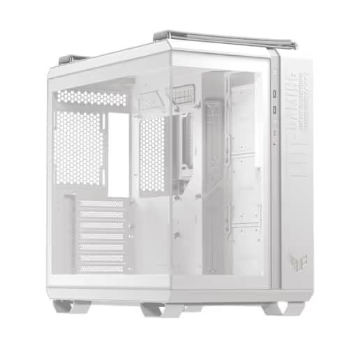 Asus TUF Gaming GT502 Horizon ATX Mid Tower White with Tempered Glass Side Panel image