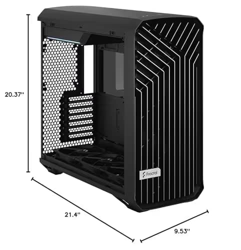 Fractal Design Torrent ATX Mid Tower Black TG Dark Tint image