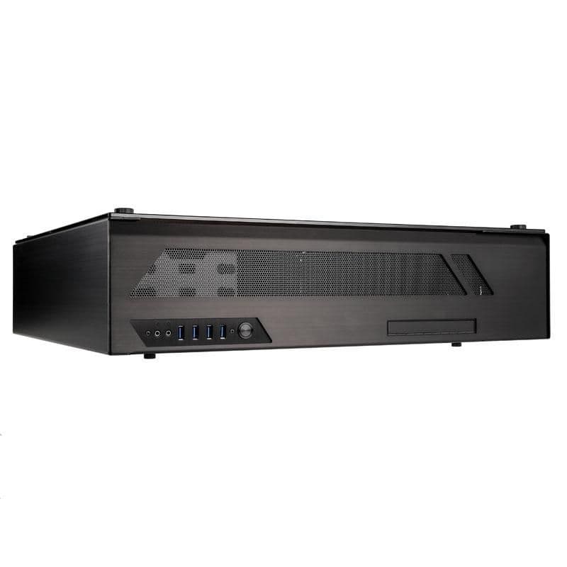 Lian Li PC-O7S HTPC Black with Tempered Glass Side Panel and USB 3.2 Gen 1 Type-A image