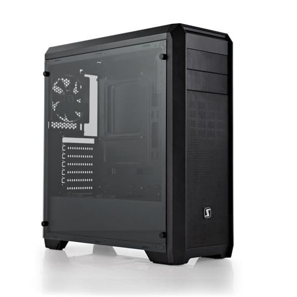 SilentiumPC Regnum RG4T ATX Mid Tower Black Tempered Glass Side Panel main image
