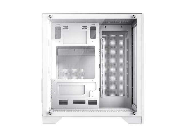 GameMax Infinity Micro ATX Mini Tower White Tempered Glass Side Panel main image