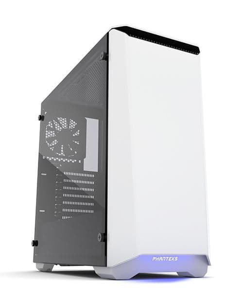 Phanteks Eclipse P400S ATX Mid Tower White with Tinted Tempered Glass Side Panel and USB 3.2 Gen 1 Type-A main image