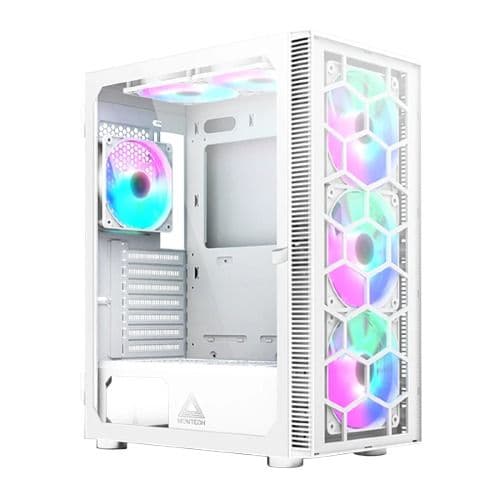 Montech X3 ATX Mid Tower White Tempered Glass main image