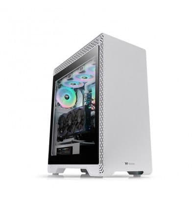 Thermaltake S500 ATX Mid Tower Snow Edition Tempered Glass image