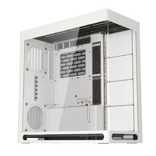 HAVN HS420 ATX Mid Tower White with Tempered Glass Side Panel image