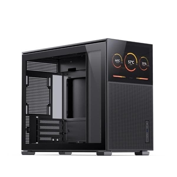 Jonsbo D31 MESH Screen Micro ATX Mini Tower Black Tempered Glass Side Panel main image