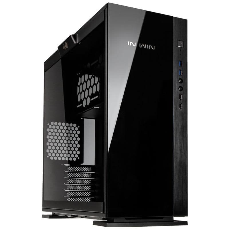 In Win 305 ATX Mid Tower Black Tempered Glass Side Panel main image