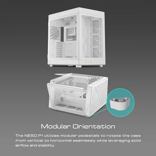 GAMDIAS NESO P1 ATX Full Tower Tempered Glass Side Panel image