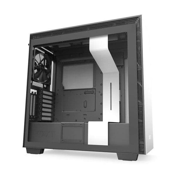 NZXT H710i ATX Mid Tower White with Tempered Glass Side Panel and USB 3.2 Gen 2 Type-C, USB 3.2 Gen 1 Type-A Front Panel main image
