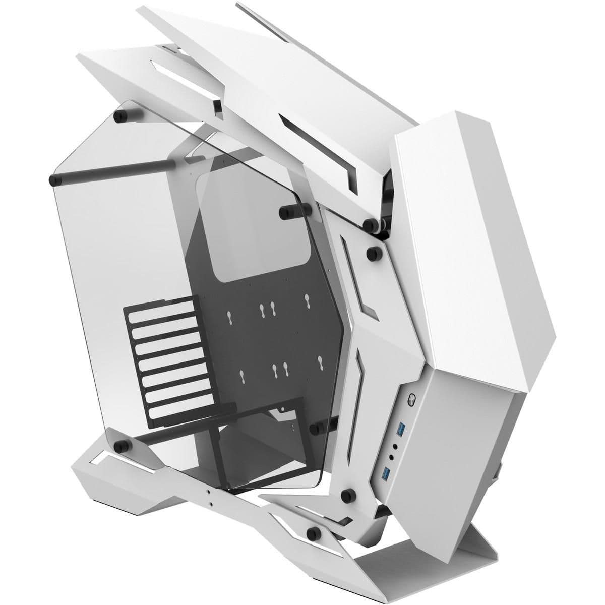 Jonsbo MOD3 ATX Mid Tower White with Tempered Glass Side Panel and USB 3.2 Gen 1 Type-A image