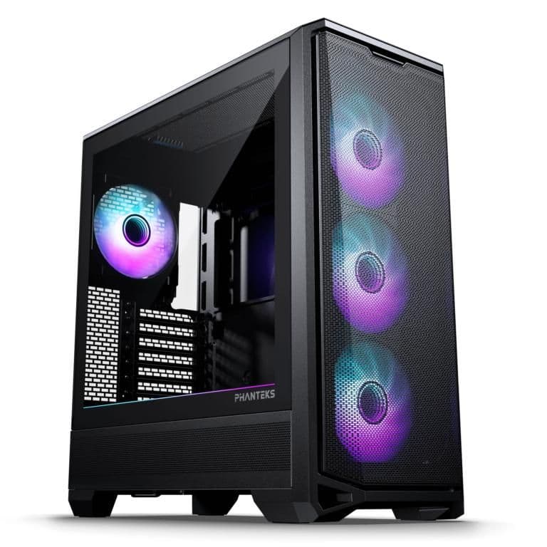 Phanteks Eclipse G400A ATX Mid Tower Black Tempered Glass Side Panel, USB 3.2 Gen 2 Type-C, USB 3.2 Gen 1 Type-A main image