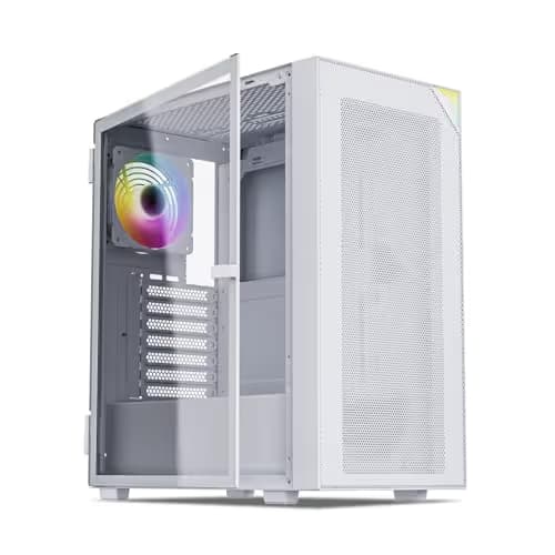 Vetroo AL800 EATX Full Tower  White Tempered Glass Side Panel main image