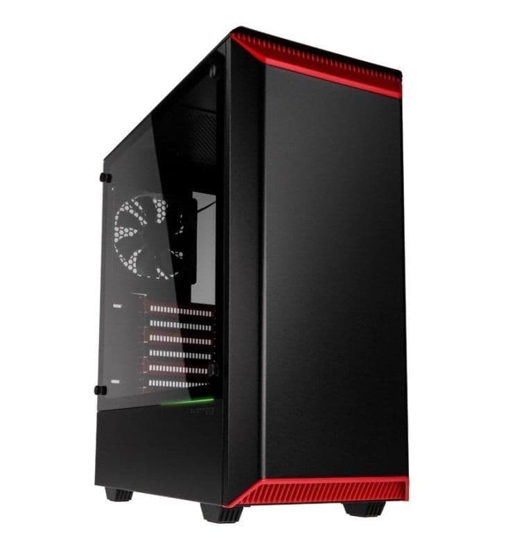 Phanteks Eclipse P300 ATX Mid Tower Tinted Tempered Glass Side Panel image