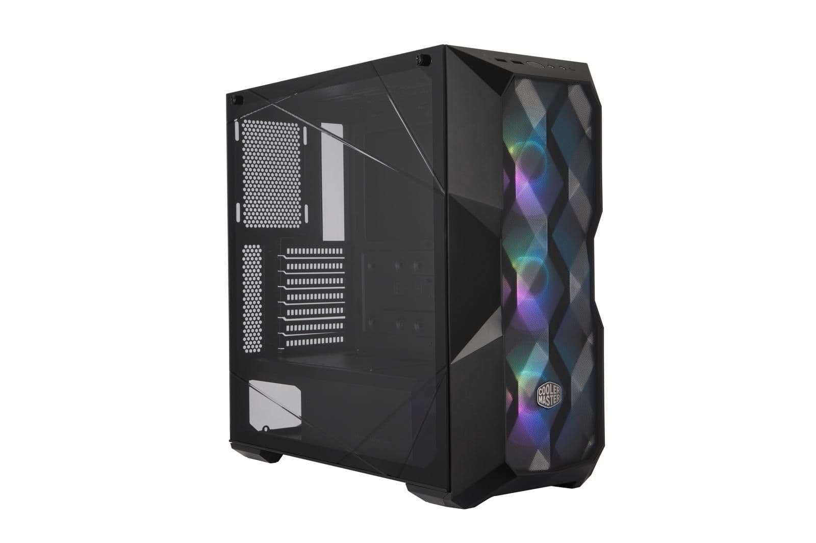 Cooler Master MasterBox TD500 Mesh ATX Mid Tower Black Tempered Glass Side Panel, Controller main image