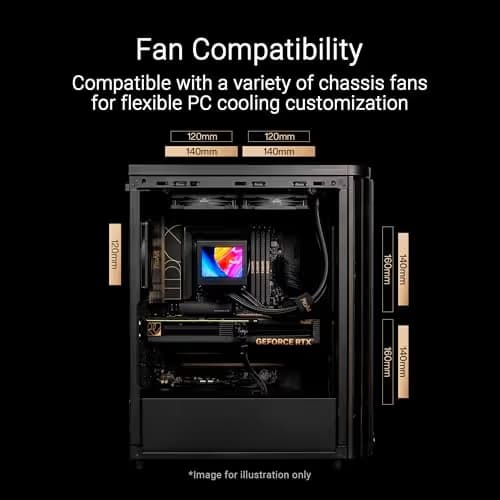 ASUS ProArt PA401 Wood Edition ATX PC Case Metal Panel image