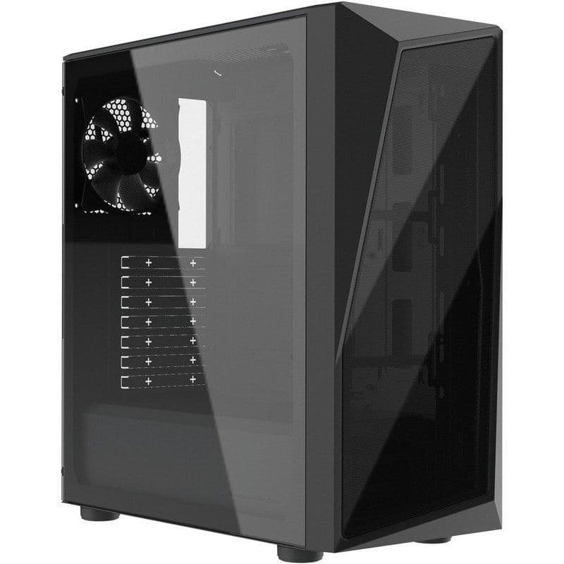 Cooler Master CMP 520L ATX Mid Tower Black with Tempered Glass Side Panel and USB 3.2 Gen 1 Type-A, USB 2.0 Type-A main image