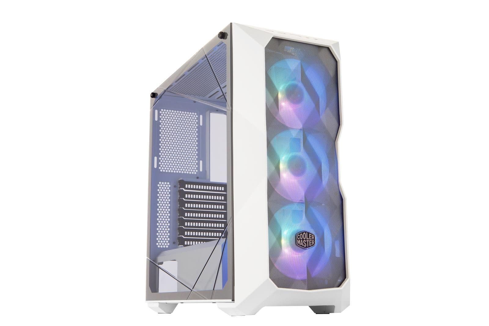Cooler Master MasterBox TD500 Mesh ATX Mid Tower White w/o Controller main image
