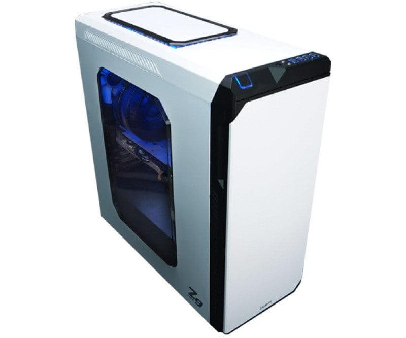 Zalman Z9 NEO ATX Mid Tower White with Acrylic Side Panel and USB 3.2 Gen 1 Type-A USB 2.0 Type-A image