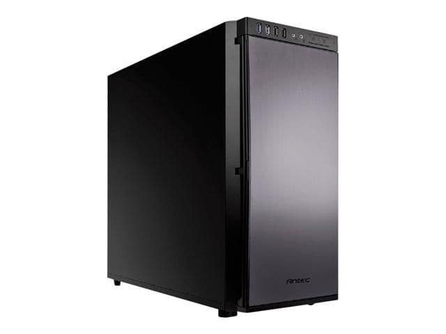 Antec P100 ATX Mid Tower Black / Silver Front USB 3.2 Gen 1 & USB 2.0 image