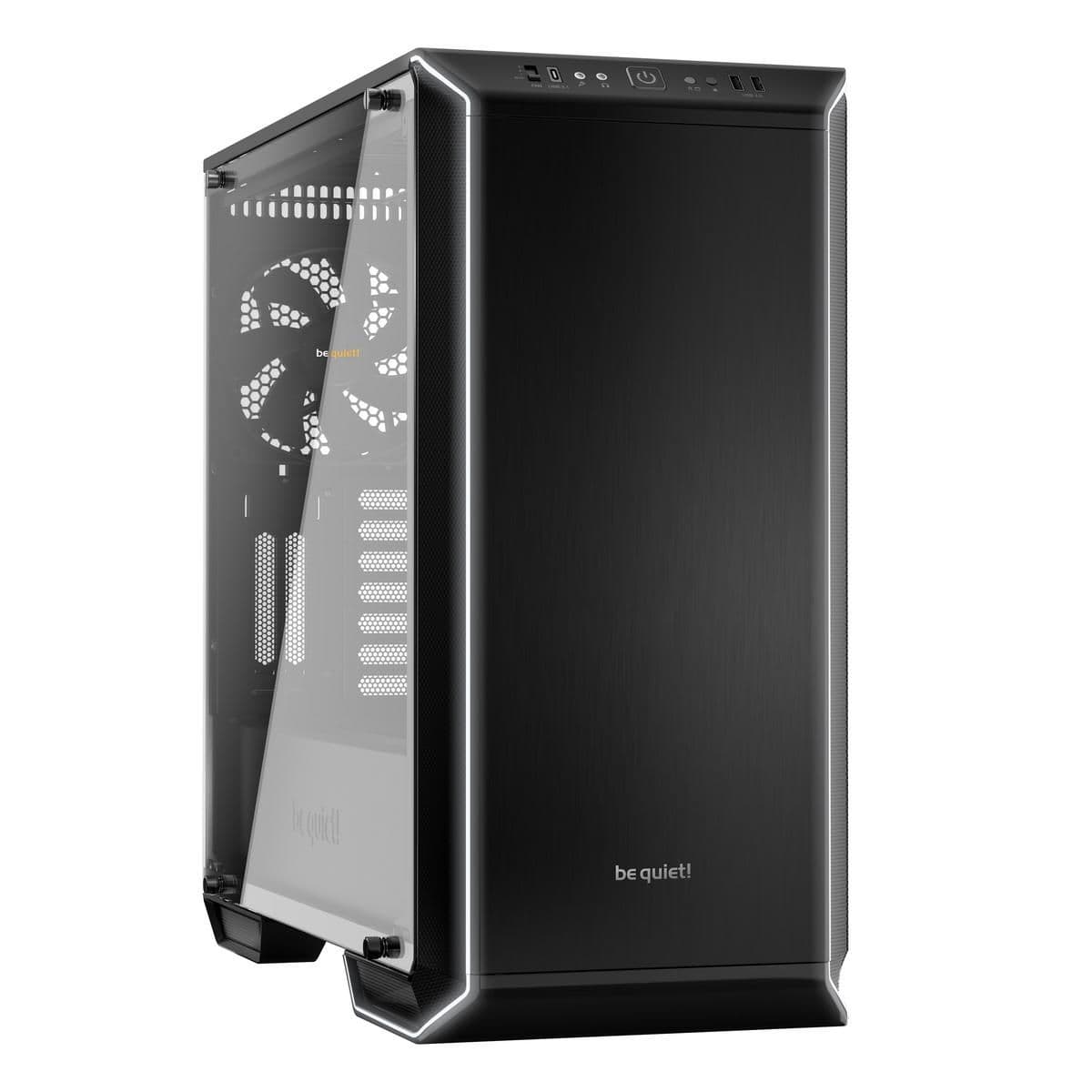 be quiet! Dark Base 700 ATX Mid Tower Black with Tempered Glass Side Panel and Front Panel USB 3.2 Gen 2 Type-C, USB 3.2 Gen 1 Type-A main image